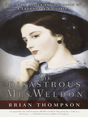 cover image of The Disastrous Mrs. Weldon